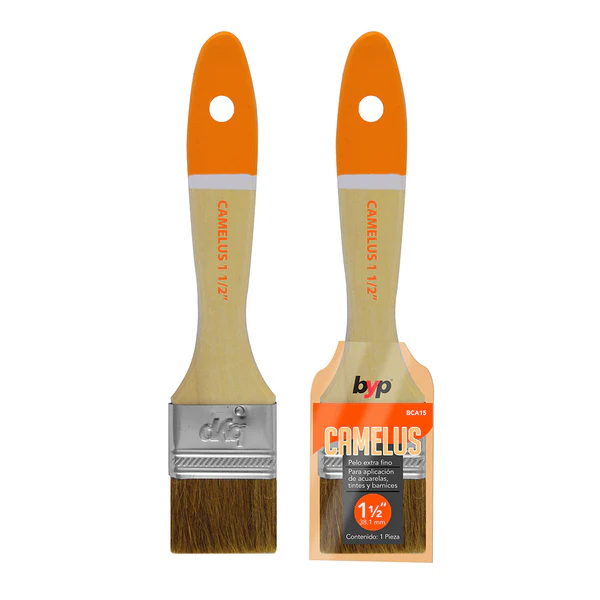 BROCHA CAMELUS 1  1 / 2"  BYP