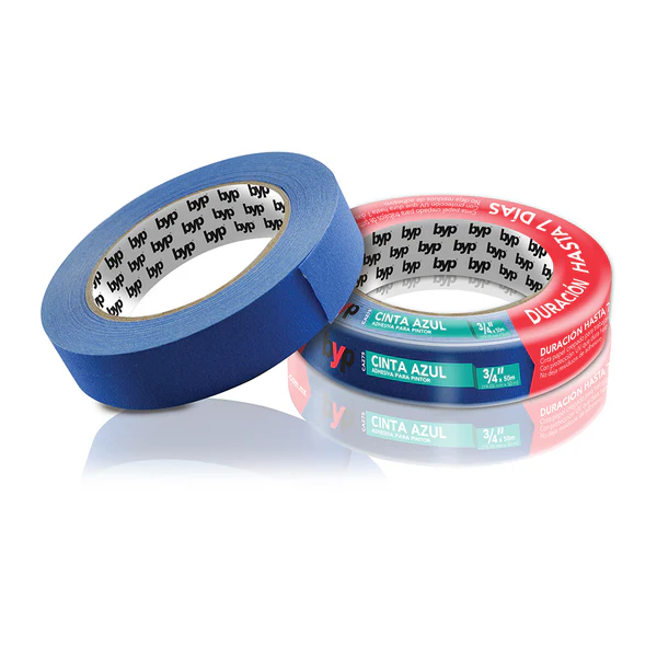 CINTA AZUL PINTOR 3 / 4" X 50 M BYP