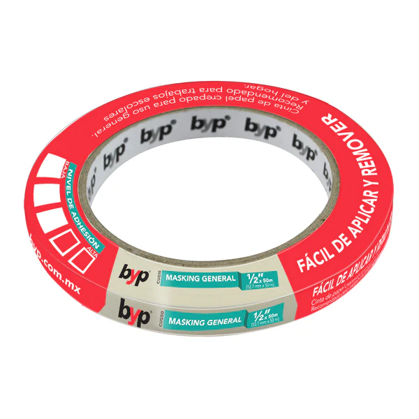 CINTA USO GENERAL 1 / 2" X 50 M BYP