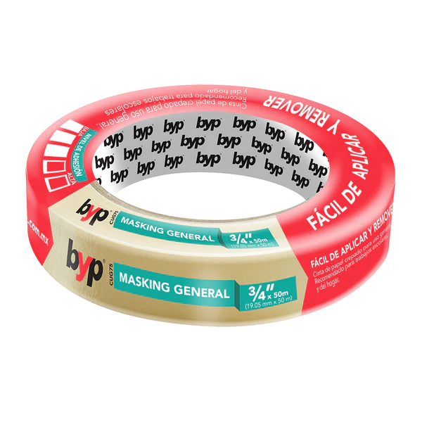 CINTA USO GENERAL 3 / 4" X 50 M BYP