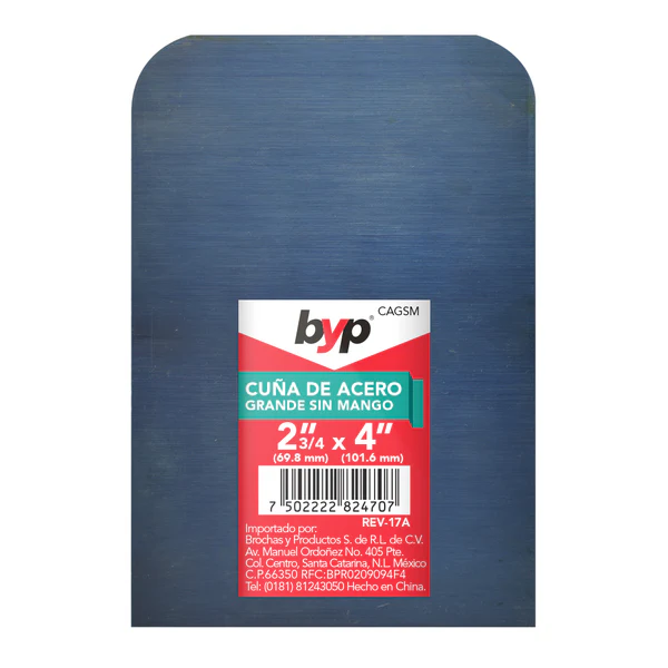 CUÑA DE ACERO S / MANGO CHICA BYP