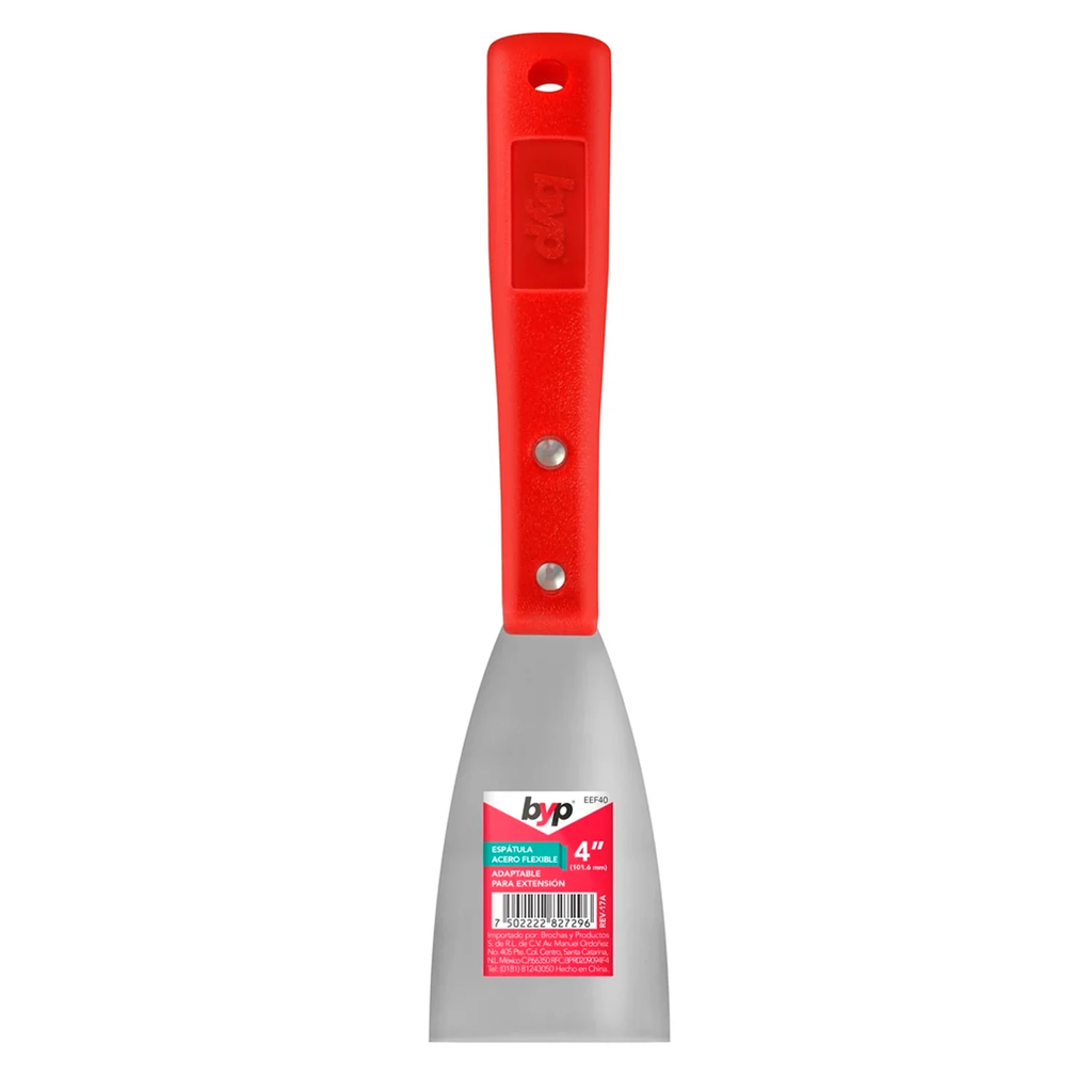 ESPATULA 4" FLEXIBLE ADAPTABLE P / EXT BYP
