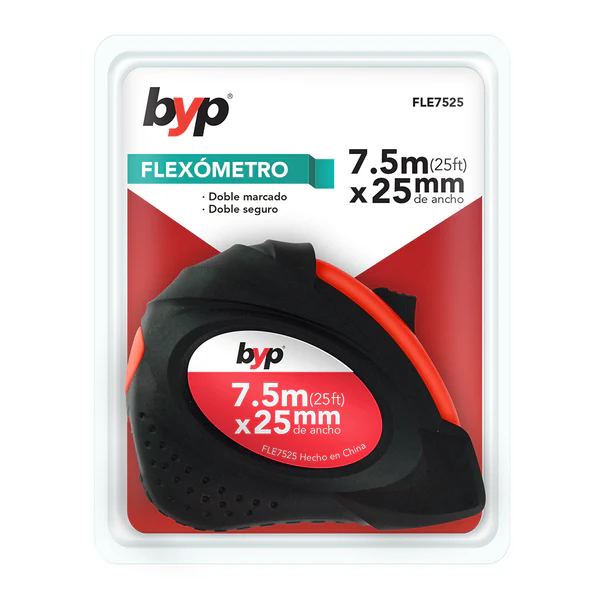 FLEXOMETRO 7.5Mx25 BYP
