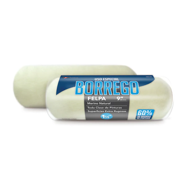 FELPA 9" BORREGO 1 -1 / 4" SUPERIOR BYP