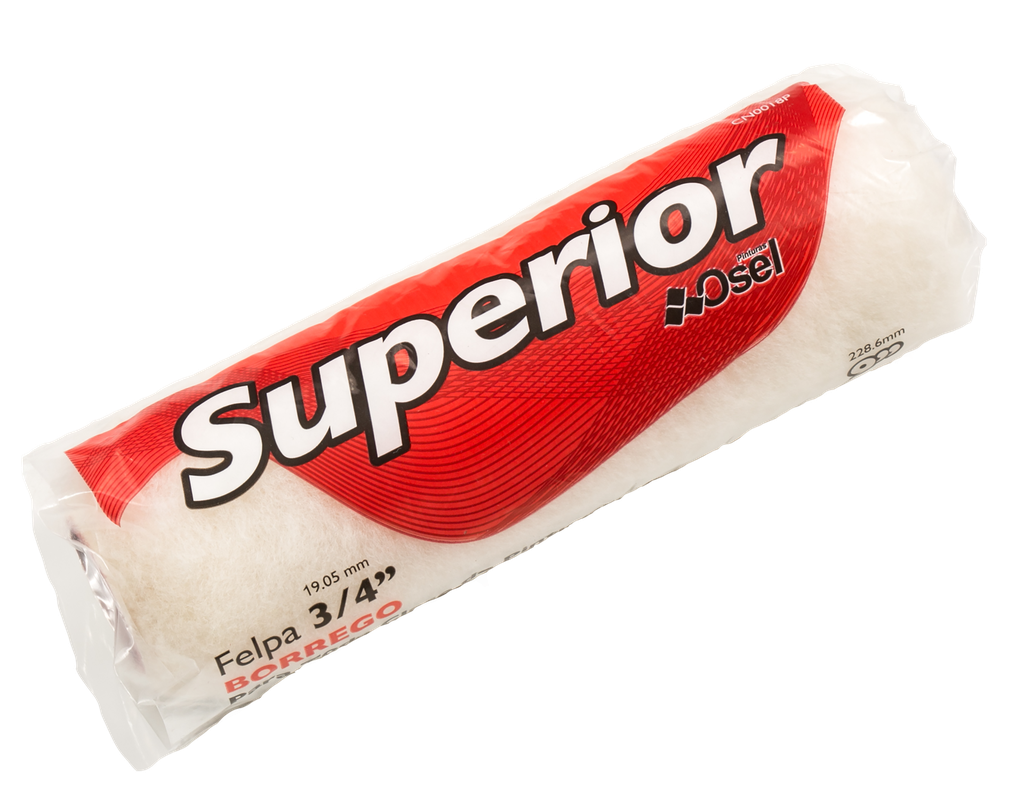 FELPA SUPERIOR 9" PROFESIONAL 3 / 4"