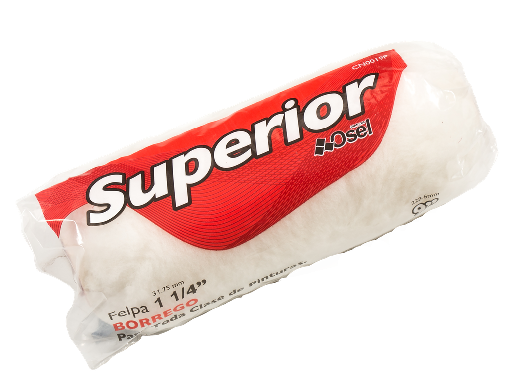 FELPA SUPERIOR 9" PROFESIONAL 1 1 / 4"