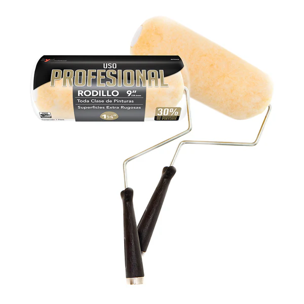 RODILLO 9" BYP 1 1 / 4 PROF ALTA DENSIDAD
