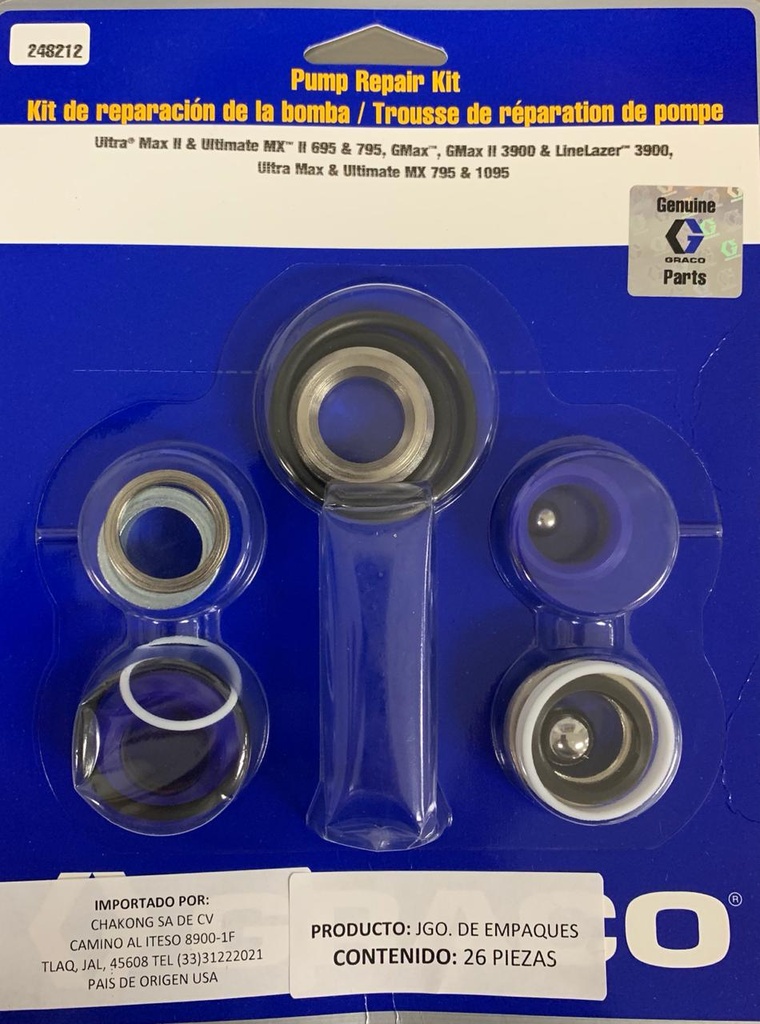 JUEGO DE SELLOS ULTRA MAX II 695 (248212