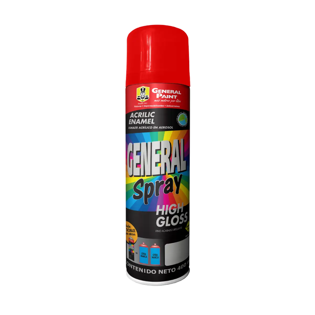 AEROSOL ROJO FUEGO GENERAL