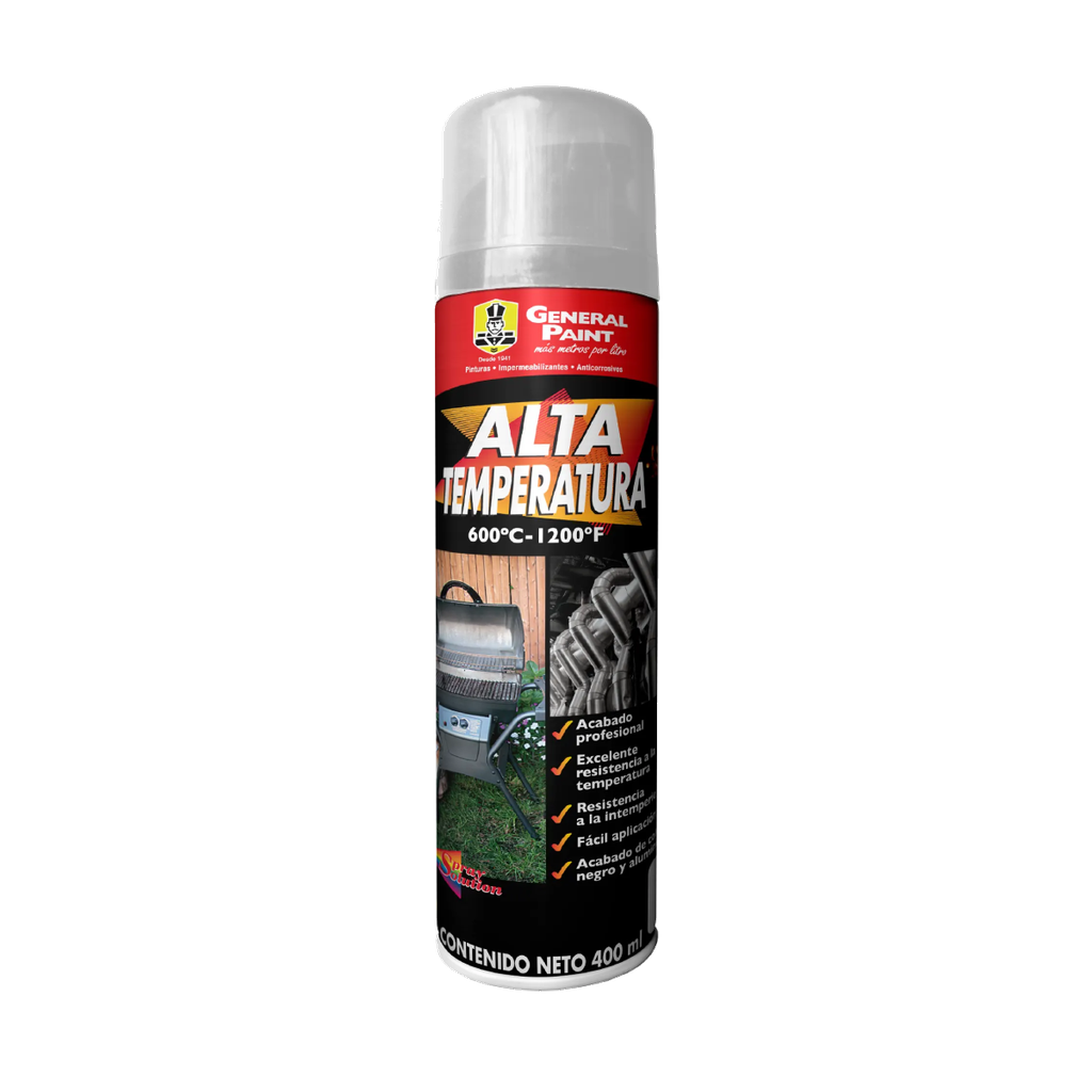 AEROSOL PAINT ALUMINIO ALTA TEMPERATURA