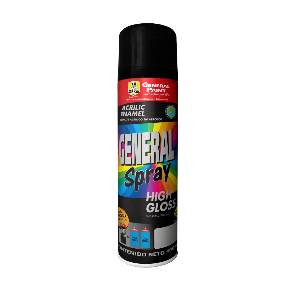 AEROSOL NEGRO MATE GENERAL