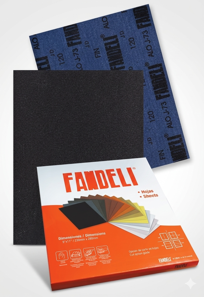 LIJA ESMERIL -MEDIANO HOJA J-73