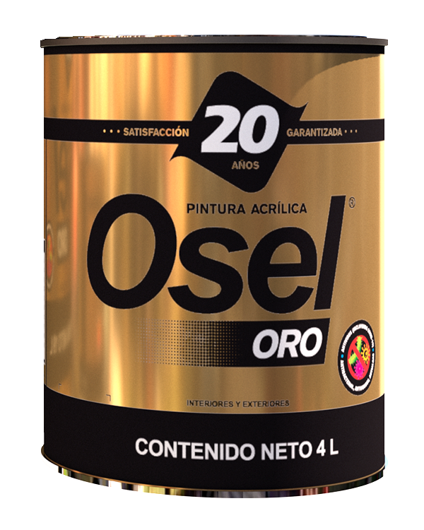 VIN-ACR OSEL ORO MAT BLANCA 4 LT