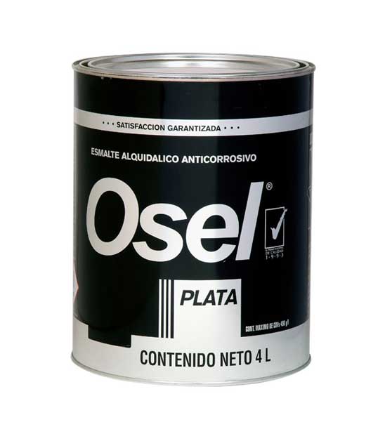 ESM MATE OSEL PLATA BLANCO / W 4 LT