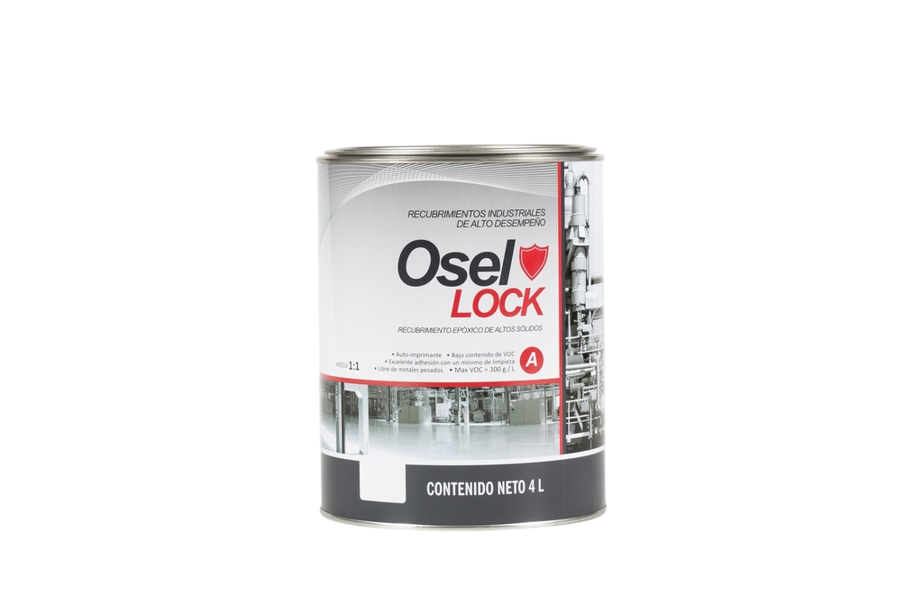 OSEL LOCK 485-A EPOXICO BASE ROJA (1:1) GAL