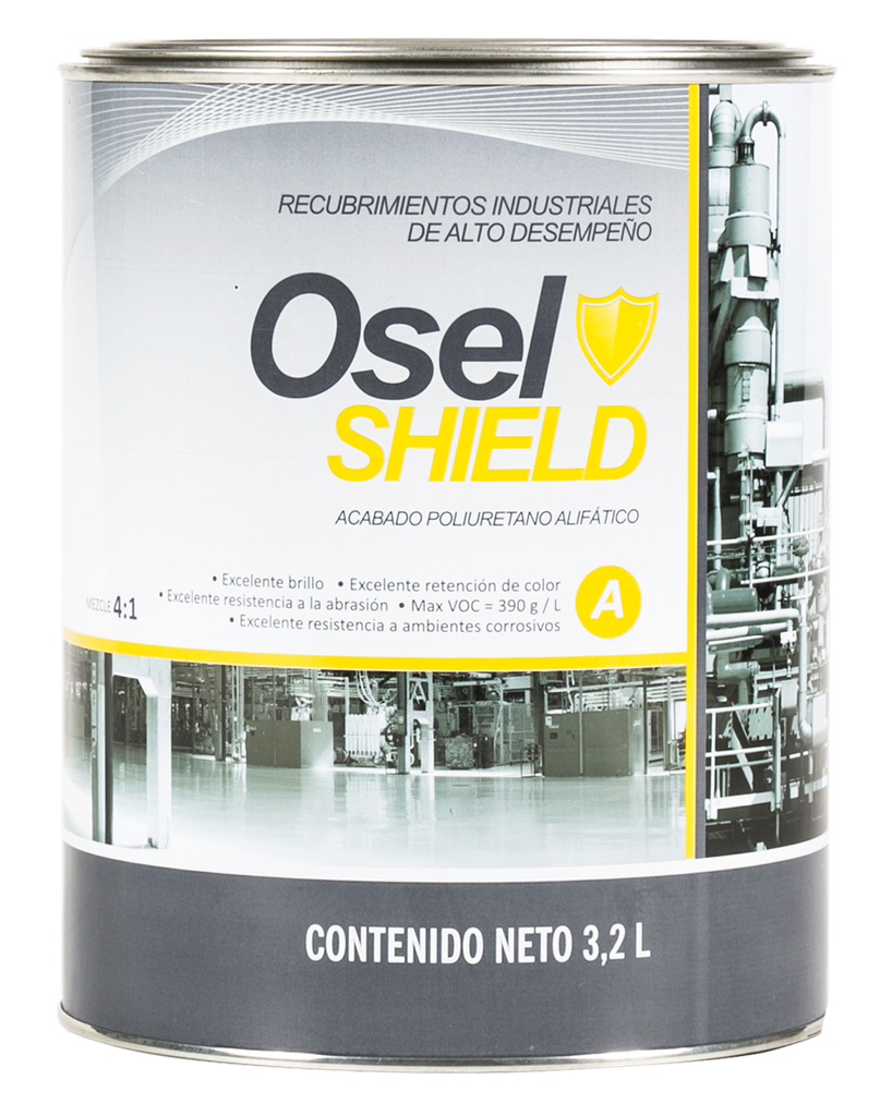 OSEL SHIELD 370-A POLIURETANO BLANCO (4:1) GAL