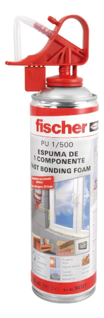 ESPUMA PU 500 ML FISCHER