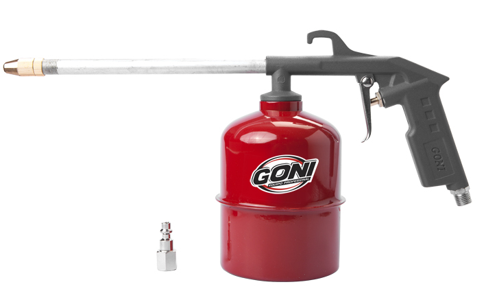 PISTOLA LIMPIA MOTORES CON VASO DE 1 LTS