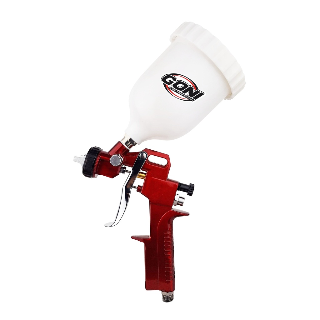 PISTOLA GRAVEDAD  C /  VASO 600ML GONI