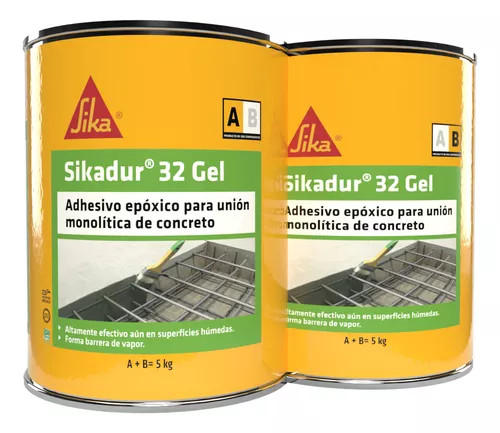 SIKADUR 32 GEL IMPRIMANTE 2 COMP 5 KG