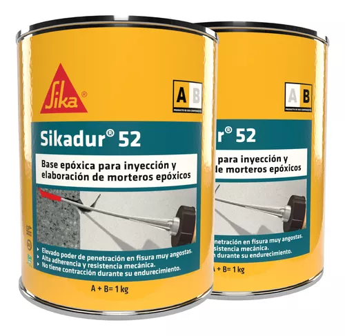 SIKADUR 52 INYECCION EPOX GRIETAS 1KG