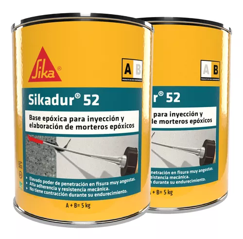 SIKADUR 52 INYECCION EPOX GRIETAS 5 KG
