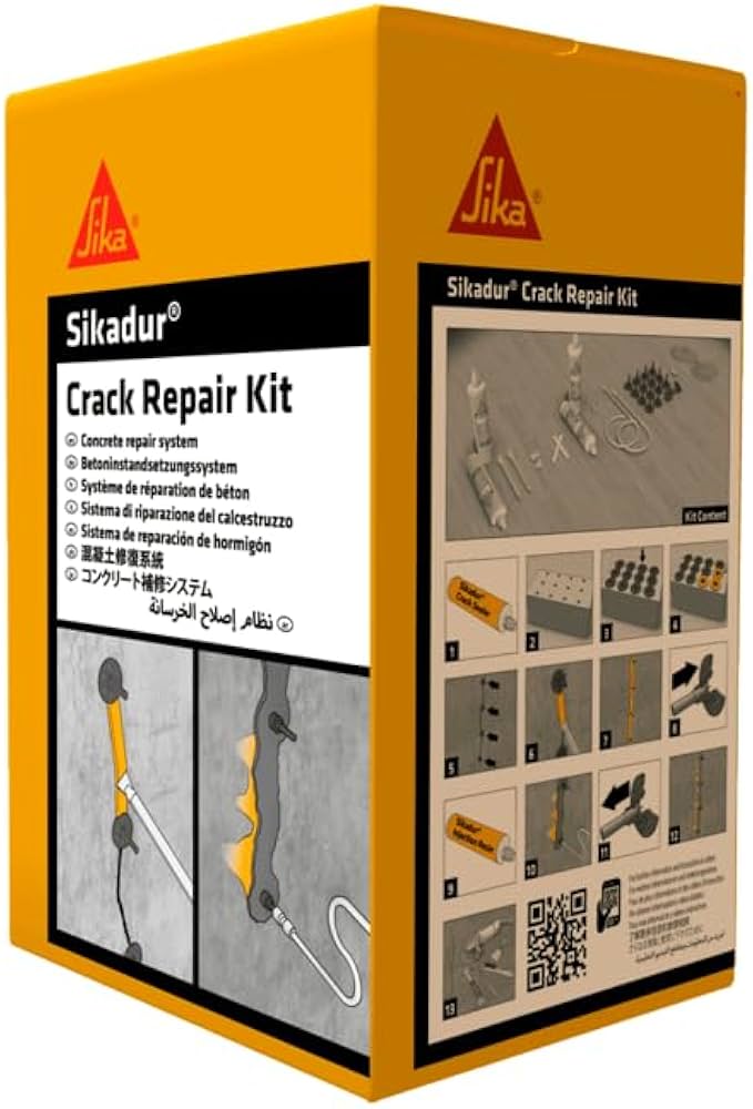 SIKADUR CRACK REPAIR KIT (4 CARTUCHOS)