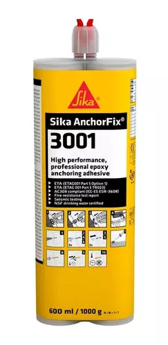 SIKA ANCHORFIX 3001 CART. 600 ML 1.02 K