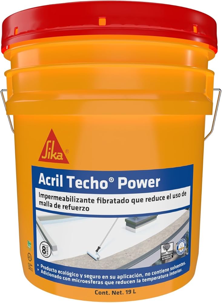 ACRIL TECHO POWER 8 AÑOS BLANCO CUB