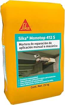 SIKA MONOTOP 412 SM SACO 25 KG