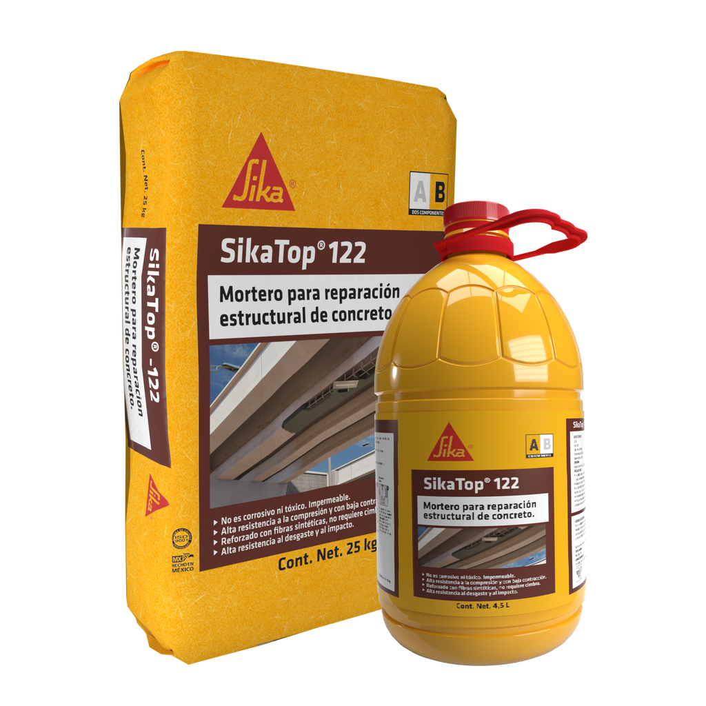 SIKATOP-122 GRIS MORTERO UNID 30KG 2 COM