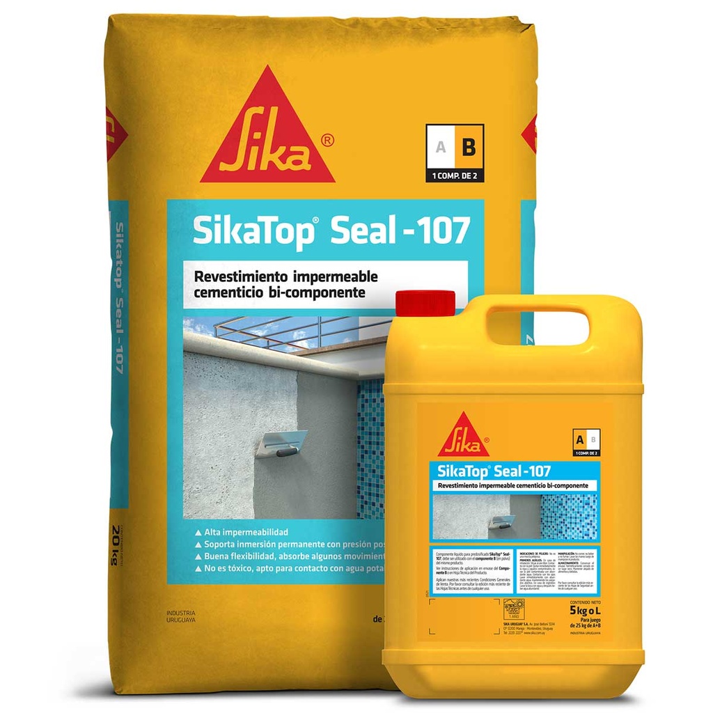 SIKA TOP SEAL 107 GRIS. S / CUBETA