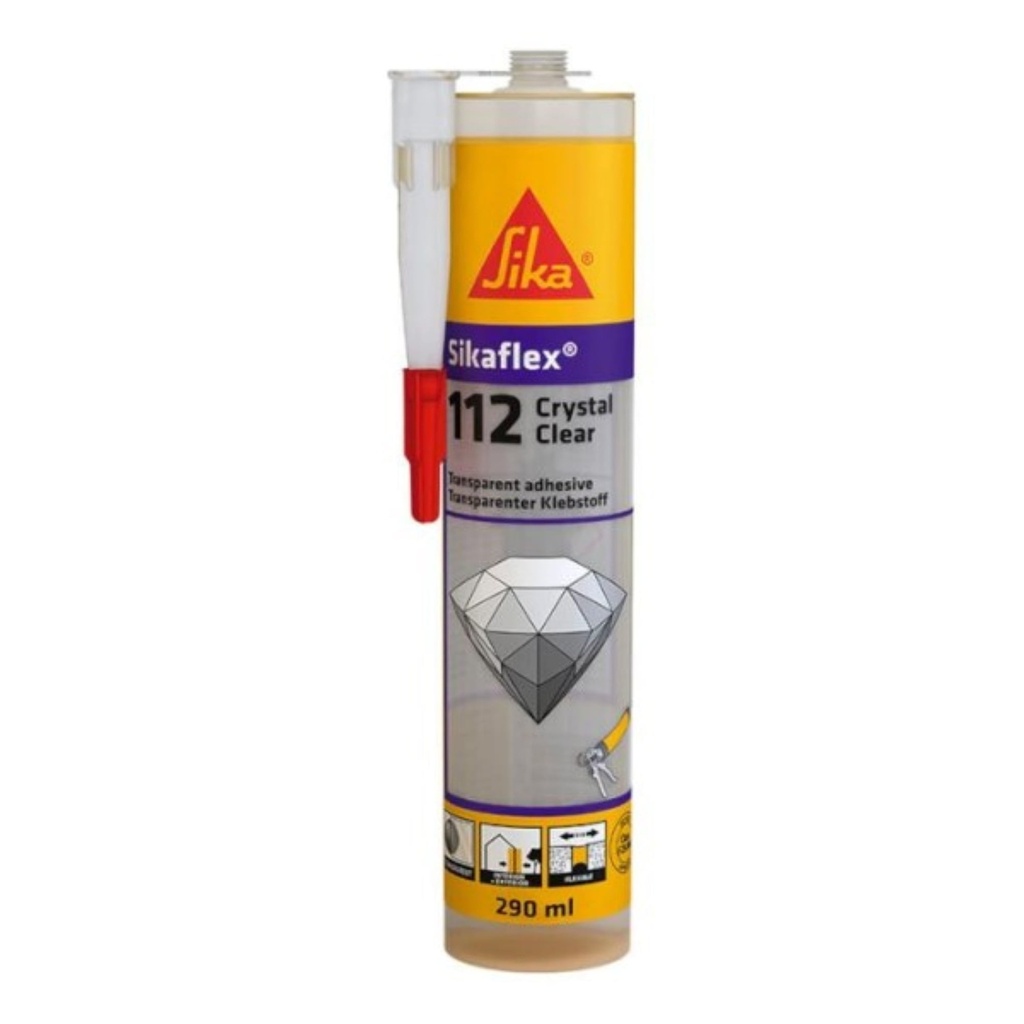 SIKAFLEX-112 CRYSTAL CLEAR TRANS CARTUCH