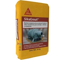SIKAGROUT MORT EXPANSIVO NO METALICO 25KG