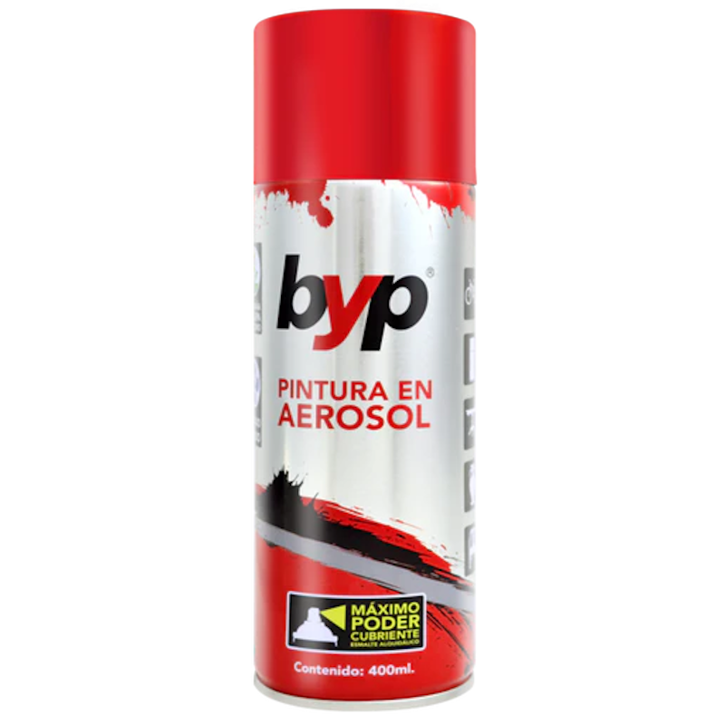 AEROSOL ROJO BERMELLON BYP