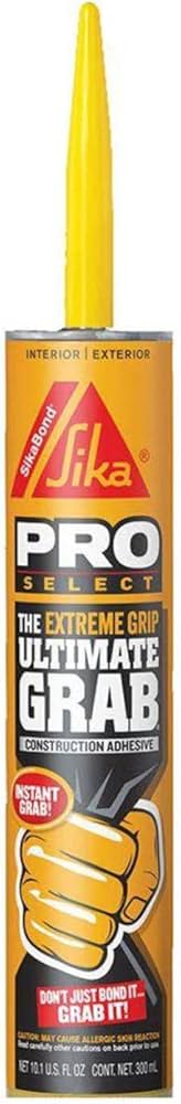 SIKABOND ULTIMATE GRAB GRIS CARTUCHO (300 ml)