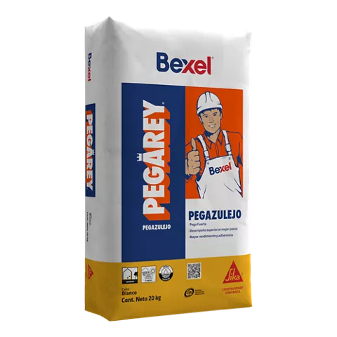BEXEL ADHESIVO PEGAREY BLANCO 20 KG