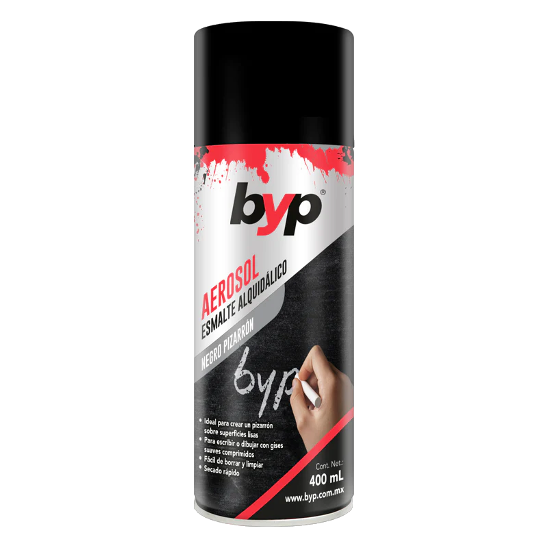 AEROSOL ALQUIDALICO NEGRO PIZARRON BYP