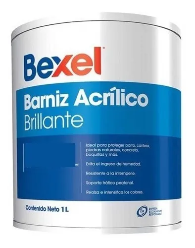 BEXEL BARNIZ ACRILICO BRILLANTE LITRO