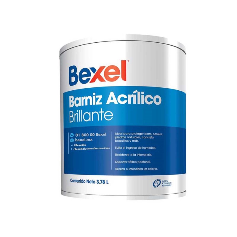 BEXEL BARNIZ ACRILICO BRILLANTE GALON
