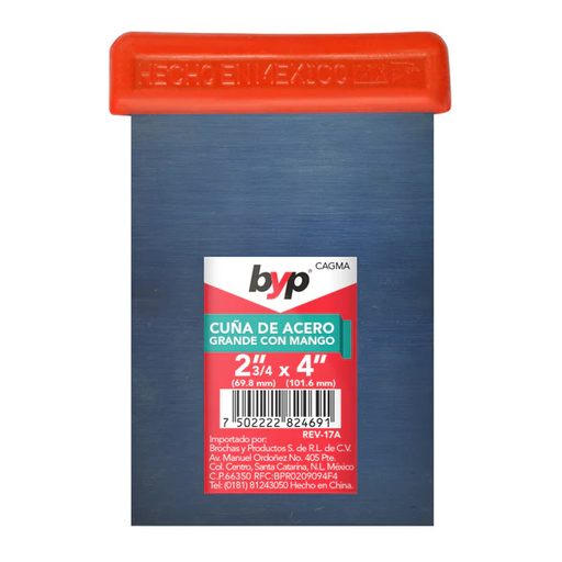 [CAGMA] CUÑA DE ACERO C / MANGO CHICA BYP