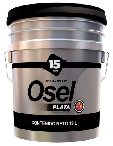 [1221Q] VIN-ACR OSEL PLATA MAT BLANCA 19 LT