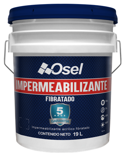 [1672Q] IMPER-ACRILICO FIBRATADO BCO 5 AÑOS 19LT